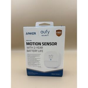 Eufy Security Wire-Free Motion Sensor Add On,White, Brand NEW IN BOX
